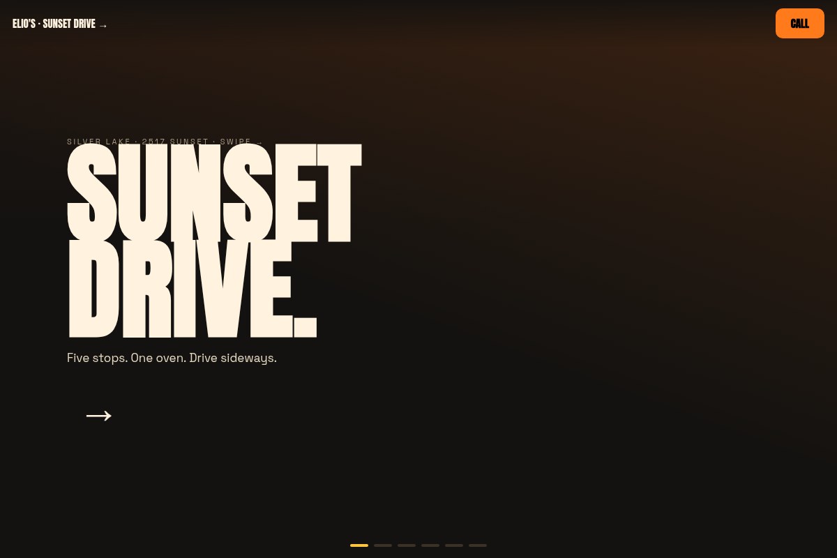 Elio's Sunset Drive